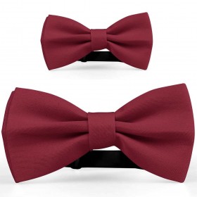 Set papioane tata fiu rosu-bordo, uni